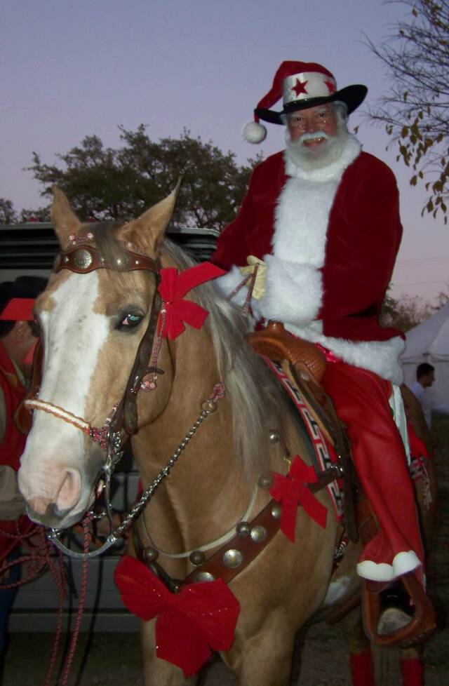 cowboy santa