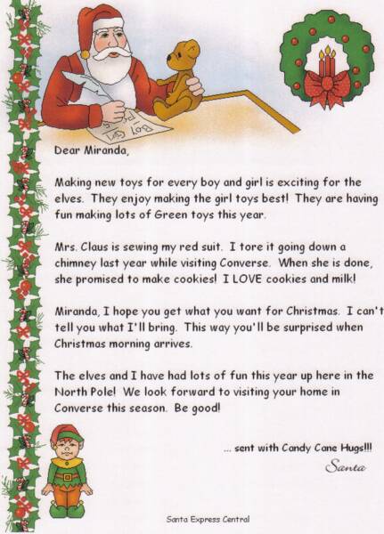 Adult Letter To Santa 83