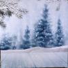 Snow Scene Trees
