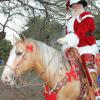Cowboy Santa Gene & Horse